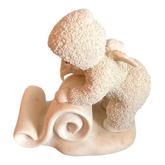 Dept 56 Snowbabies TO MY FRIENDS Porcelain Figurine - Picture 4 of 6